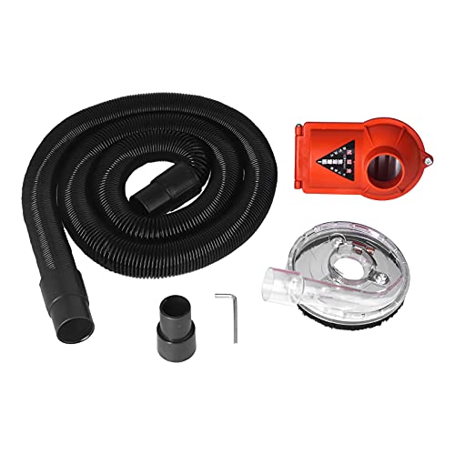 Staubabdeckungs -Kit trockene Mahlen Abdeckung Pinsel -Schleifstörungen Accessoires 4in Klappenscheibe für schräge Schleifen von YUMILI