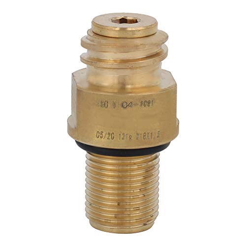 YUMILI CO2 -Ventiladapterwandler Messing M18 x 1,5 Wassermaschine von YUMILI