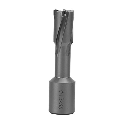 YUMILI Metall hohl Bit Hochgeschwindigkeit Stahlschneidwerkzeug Industriegeräte tragbarer Bohrer für Edelstahl Kupferplatte Aluminiumplatte Silber 35 mm (20 * 35mm) von YUMILI