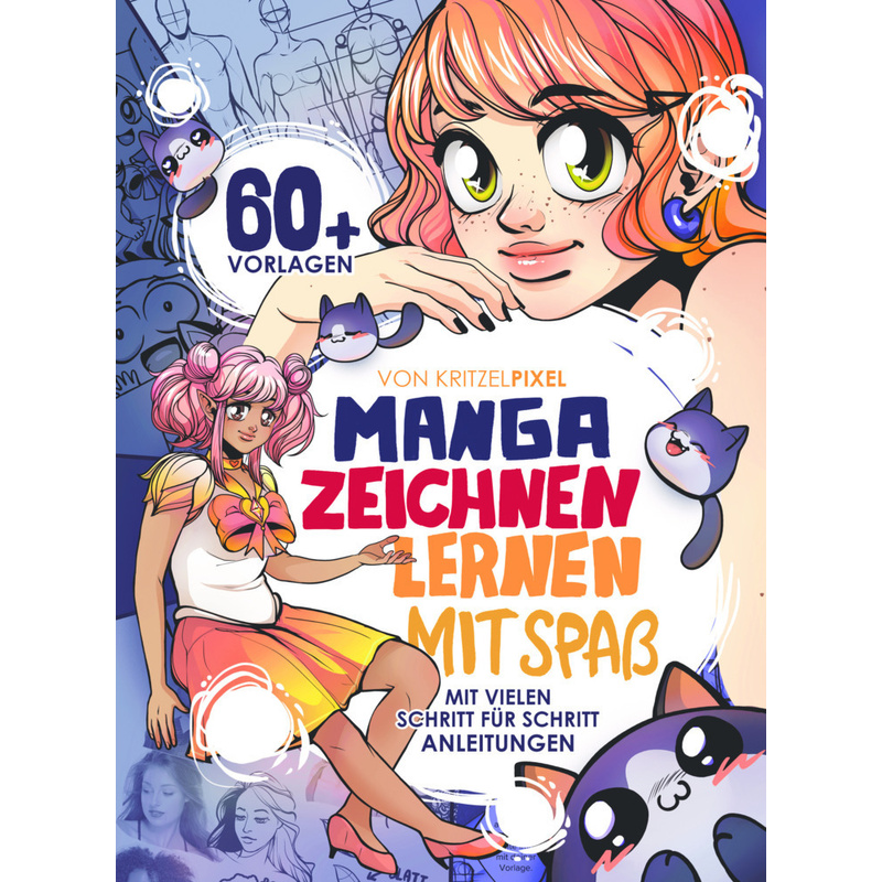 Manga Zeichnen Lernen Mit Spaß - KritzelPixel, Kartoniert (TB) von YUNA