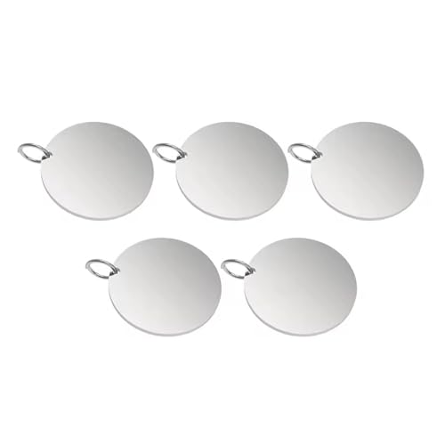 20 mm/30 mm polierte Edelstahl-Gravur, Haustier-Hangtags, rostfreie, hypoallergene Oberflächen für Schmuck und Werbezwecke, Edelstahl-Gravur, Hangtags 20 mm/30 mm polierte Edelstahl-Gravur, Haustier-Hangtags, rostfreie, hypoallergene Oberflächen für Schmuck und Werbezwecke, Edelstahl-Gravur, Hangtags von YUNGLOO