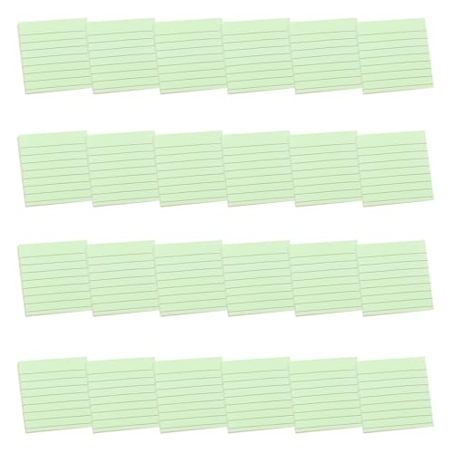 24 Stück linierte Haftnotizen, liniert, bunt, Schreibblock, praktischer Papierblock, Memos für Büro, Schule, linierte Notizen, Notizen, linierte Post 24 Stück linierte Haftnotizen, liniert, bunt, Schreibblock, praktischer Papierblock, Memos für Büro, Schule, linierte Notizen, Notizen, linierte Post von YUNGLOO
