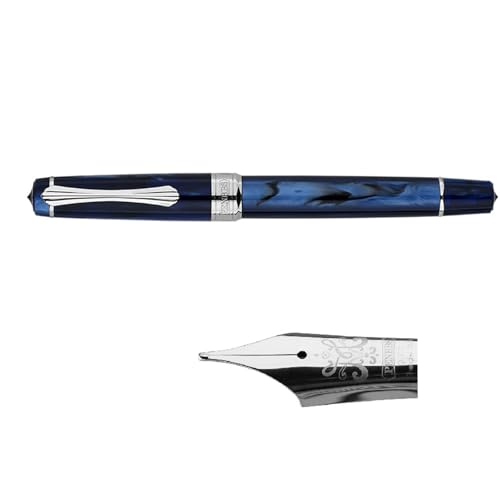 Füllfederhalter mit Kolben gefüllt, Metallspitze, ergonomischer Griff für Handschrift, Kalligraphie, Praxis, Notizen, professionelle Füllfederhalter Füllfederhalter mit Kolben gefüllt, Metallspitze, ergonomischer Griff für Handschrift, Kalligraphie, Praxis, Notizen, professionelle Füllfederhalter von YUNGLOO