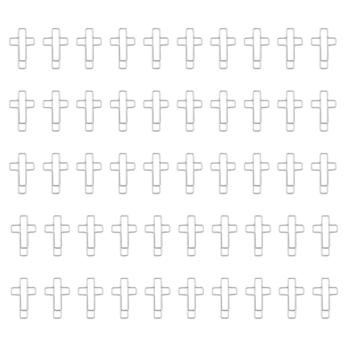 Kleine Lesezeichen, kreative Büroklammern, Kreuzform, Lesezeichen, Halter, Planer-Clips für Zuhause, 50 Stück von YUNGLOO