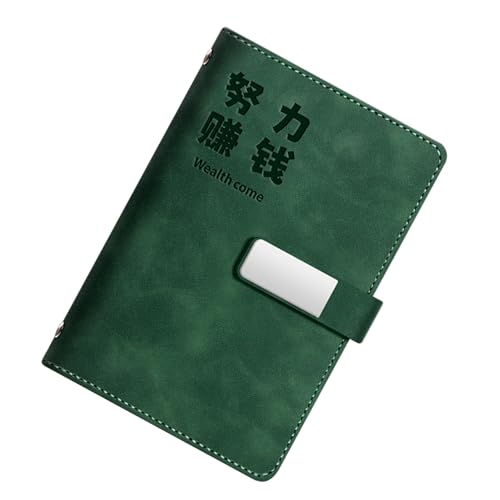 Leder-Budget-Planer, nachfüllbar, Geldspar-Tagebuch, Geldorganizer, Notizbuch mit 45 Budget-Blättern für Männer und Frauen, Ordner, Finanztagebuch Leder-Budget-Planer, nachfüllbar, Geldspar-Tagebuch, Geldorganizer, Notizbuch mit 45 Budget-Blättern für Männer und Frauen, Ordner, Finanztagebuch von YUNGLOO