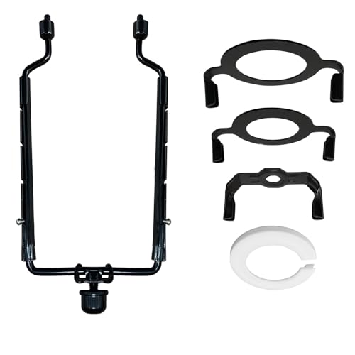YUNGLOO Metall-Lampenschirm-Harfenadapter, Konverter, Lampenschirm-Halterung, Eisenstruktur, geeignet für verschiedene Lichtsockel, Standard-Sättel YUNGLOO Metall-Lampenschirm-Harfenadapter, Konverter, Lampenschirm-Halterung, Eisenstruktur, geeignet für verschiedene Lichtsockel, Standard-Sättel von YUNGLOO