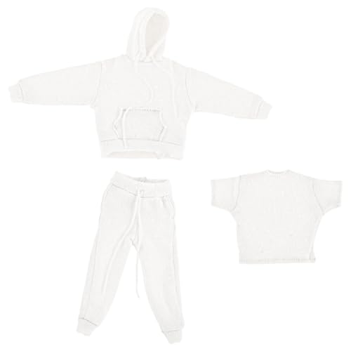YUNGLOO Simulation Puppe Kleidung Soldat Figur Sweatshirt Sweatpants T-Shirt Set für 1:12 Maßstab Actionfiguren Display Zubehör Puppenzubehör YUNGLOO Simulation Puppe Kleidung Soldat Figur Sweatshirt Sweatpants T-Shirt Set für 1:12 Maßstab Actionfiguren Display Zubehör Puppenzubehör von YUNGLOO