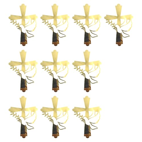 10pcs Wasserdichte Gekreuzte Und Taube Kuchendekoration Für Religiöse Event Dekorative Torte Einsatz Hochzeitsfeier Vorschub Premium Taufe Kuchendekoration 10pcs Wasserdichte Gekreuzte Und Taube Kuchendekoration Für Religiöse Event Dekorative Torte Einsatz Hochzeitsfeier Vorschub Premium Taufe Kuchendekoration von YUNNIAN
