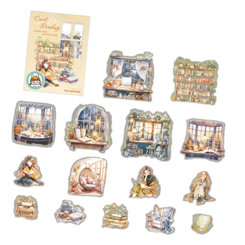 15pcs Wasserfestes Haustier Aufkleber Ästhetik Dekorative Für Scrapbooking Journal Water Bottle Laptop Phone Hülle Dekorative Für Scrapbooking 15pcs Wasserfestes Haustier Aufkleber Ästhetik Dekorative Für Scrapbooking Journal Water Bottle Laptop Phone Hülle Dekorative Für Scrapbooking von YUNNIAN