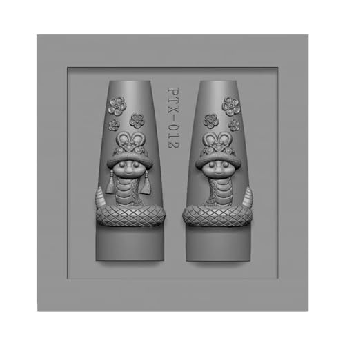 Flexible Harznägel Schnitzen Formen Mit Schlangendesigns Nägel Kunstformen Schmuckzubehör Herstellen Harz Textur Schlangenstempel Schablonen Flexible Harznägel Schnitzen Formen Mit Schlangendesigns Nägel Kunstformen Schmuckzubehör Herstellen Harz Textur Schlangenstempel Schablonen von YUNNIAN