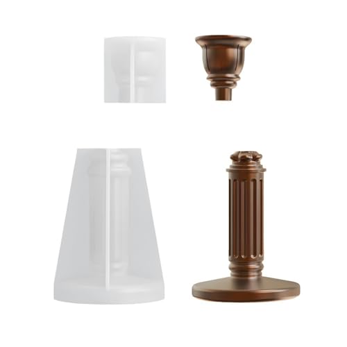 Hochdetail Silikonform Für Die Erstellung Eleganter Kerzenhalter Harzkunstwerk Home Decors Gegenstände Und Herstellung Flexibler Silikonform Für Kerzenherstellung von YUNNIAN
