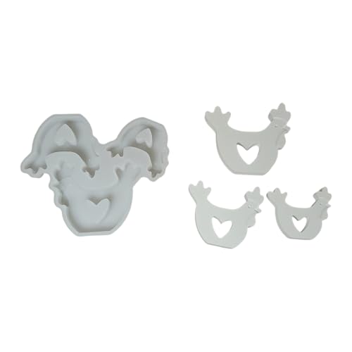 Hühnchen Silikonformen Für Epoxidharz Kerze Seife Gipsdekoration Henne Und Kükenform Hühnchen Silikonformen Für Epoxidharz Kerze Seife Gipsdekoration Henne Und Kükenform von YUNNIAN