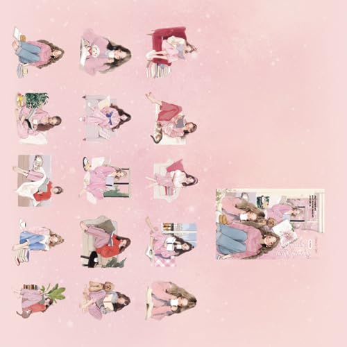 Journal Sticker Cartoon Reading Girl Dekorativ Für Notebooks Telefonkoffer Und Kunstprojekt Journal Sticker Cartoon Reading Girl Dekorativ Für Notebooks Telefonkoffer Und Kunstprojekt von YUNNIAN