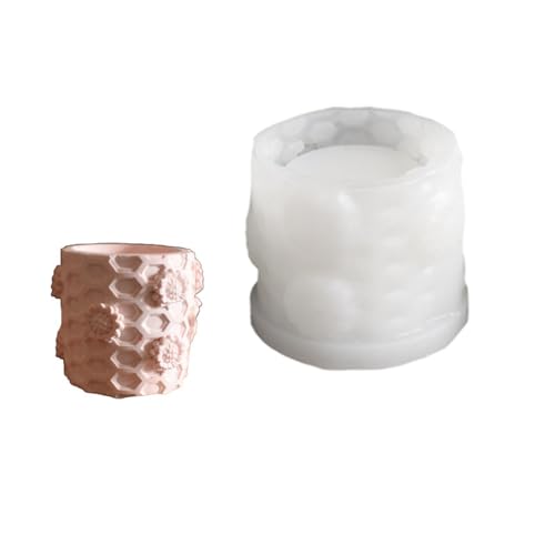 Kreative Silikonform Waben Themen Aufbewahrungsboxenform Kerzenbecherformen Geeignet Für Handherstellende Kerzenbecher Silikon Süßigkeiten Glas Schimmel Kreative Silikonform Waben Themen Aufbewahrungsboxenform Kerzenbecherformen Geeignet Für Handherstellende Kerzenbecher Silikon Süßigkeiten Glas Schimmel von YUNNIAN