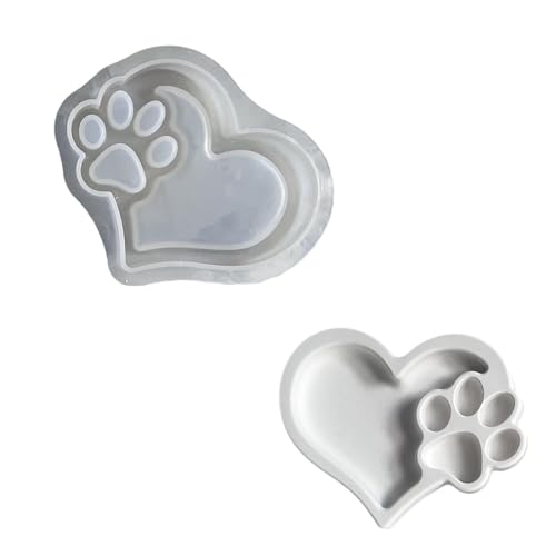 Praktische Silikon Herzkatzen Pfoten Schimmel Künstlerische Katzen Silikonhalter Tablett Perfekt Für Heimprojekte Tablett Praktische Silikon Herzkatzen Pfoten Schimmel Künstlerische Katzen Silikonhalter Tablett Perfekt Für Heimprojekte Tablett von YUNNIAN
