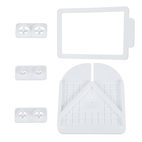 Ton Ohrring Posteinstellung Tool Mit 3 Runden Cutter Und Nicht Schicht Arbeitsflächen Die Für Die Herstellung Von Handwerksprojekten Clay Tool Für Ohrring Posts Geeignet Sind von YUNNIAN