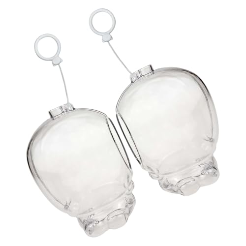 Transparente Acryl-Figuren-Vitrine mit Silikonkette für 8,9 cm hohe Plüschpuppe, staubdichte Plüschpuppe, transparente Tragetasche, Aufbewahrungsbox für Stofftiere Transparente Acryl-Figuren-Vitrine mit Silikonkette für 8,9 cm hohe Plüschpuppe, staubdichte Plüschpuppe, transparente Tragetasche, Aufbewahrungsbox für Stofftiere von YUNNIAN