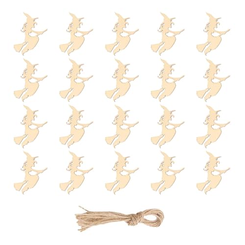 YUNNIAN 20pcs Halloweens Holzdekorationen Kreative Ornamente Handgefertigtes Bastelsatz Für Ferienhäuser Dekoration Accessoires Handgefertigte Halloween Hängende Handwerks YUNNIAN 20pcs Halloweens Holzdekorationen Kreative Ornamente Handgefertigtes Bastelsatz Für Ferienhäuser Dekoration Accessoires Handgefertigte Halloween Hängende Handwerks von YUNNIAN