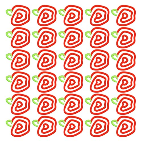 YUNNIAN 30 Stück Thermotransfer-Acryl-Büroklammern, Sublimations-Papierklemmen für handgefertigte Dokumente, Aktenklammern, Büro, Schule von YUNNIAN