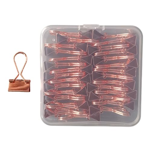 YUNNIAN 30 Stück herzförmige Binder-Clips, Metall-Clips, Foldback-Clips, Rechnungsklammern, Dokumentenklammern, Büroklammern für Büro YUNNIAN 30 Stück herzförmige Binder-Clips, Metall-Clips, Foldback-Clips, Rechnungsklammern, Dokumentenklammern, Büroklammern für Büro von YUNNIAN