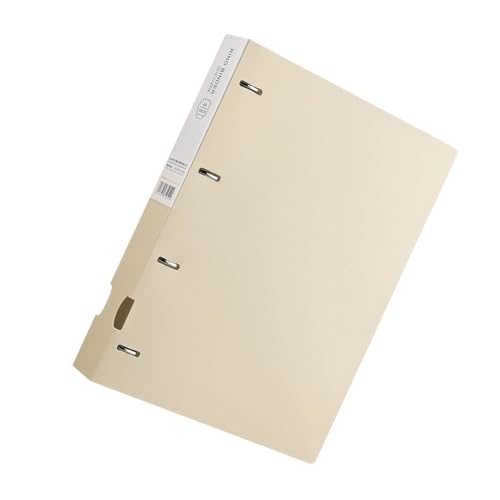 YUNNIAN 4-Loch-Ordner, Ordner, 4-Ringe, Aktenordner, Sichtbuch, praktische Dokumentenmappe für effizientes Papier YUNNIAN 4-Loch-Ordner, Ordner, 4-Ringe, Aktenordner, Sichtbuch, praktische Dokumentenmappe für effizientes Papier von YUNNIAN