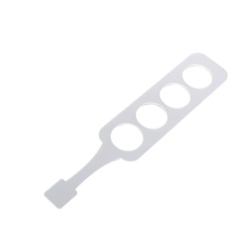 YUNNIAN Acryl-Schablone für Weinflugfräse, transparent, Serviertablett, professionelle Acryl-Vorlage für Bier von YUNNIAN
