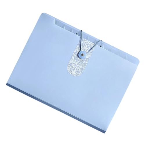 YUNNIAN Fächermappe, 12 Fächer, erweiterbar, Sortierordner, Briefgröße, Dokumenten-Organizer, Ordner für Schule, Büro YUNNIAN Fächermappe, 12 Fächer, erweiterbar, Sortierordner, Briefgröße, Dokumenten-Organizer, Ordner für Schule, Büro von YUNNIAN