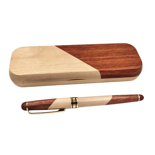 YUNNIAN Füllfederhalter aus Holz, Geschenkset, Kolbenfüller, Füllfederhalter für Büro, professionelle Studenten, Kalligraphie YUNNIAN Füllfederhalter aus Holz, Geschenkset, Kolbenfüller, Füllfederhalter für Büro, professionelle Studenten, Kalligraphie von YUNNIAN