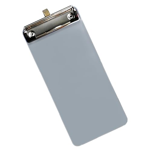 YUNNIAN Kleines tragbares Klemmbrett mit Haken zum Aufhängen, 10 x 22 cm, Konferenz-Klemmbrett, Schreibtafel für Büro, Schule, Restaurant YUNNIAN Kleines tragbares Klemmbrett mit Haken zum Aufhängen, 10 x 22 cm, Konferenz-Klemmbrett, Schreibtafel für Büro, Schule, Restaurant von YUNNIAN