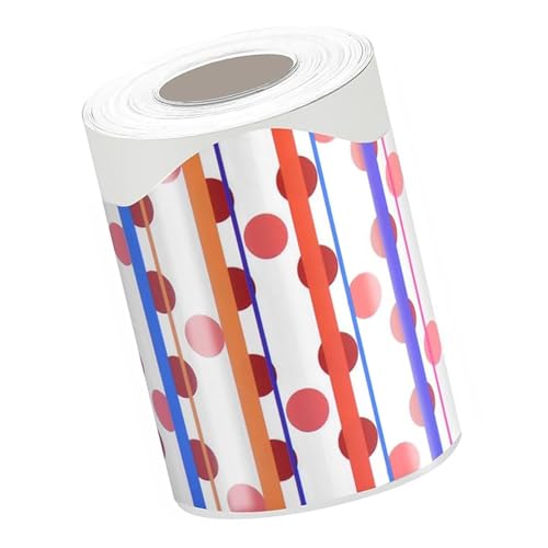 YUNNIAN Pinnwand-Bordüre mit bunten Punkten, dekorative Klassenzimmer-Bordüre, selbstklebende Pinnwand-Bordüre, Aufkleber, 10 m YUNNIAN Pinnwand-Bordüre mit bunten Punkten, dekorative Klassenzimmer-Bordüre, selbstklebende Pinnwand-Bordüre, Aufkleber, 10 m von YUNNIAN