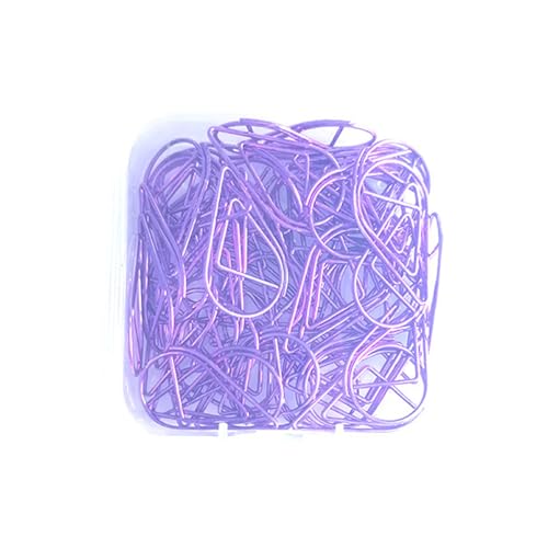 YUNNIAN Schöne dekorative Büroklammern in Tropfenform, Lesezeichen, Metall, Planer-Clips, Büroklammern für Schreibwaren, 50 Stück YUNNIAN Schöne dekorative Büroklammern in Tropfenform, Lesezeichen, Metall, Planer-Clips, Büroklammern für Schreibwaren, 50 Stück von YUNNIAN