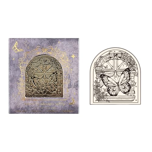 YUNNIAN Vintage Büroklammer Metallclip Scrapbooking Seitenclip Dekorative Klemme Journal Clip für Journaling Fotoalbum von YUNNIAN