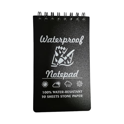 YUNNIAN Wasserdichte Notizbücher Praktisches Taschennotizbuch Kleine Notizblöcke Spiralen Linierte Seiten Feld Notizblock für Outdoor YUNNIAN Wasserdichte Notizbücher Praktisches Taschennotizbuch Kleine Notizblöcke Spiralen Linierte Seiten Feld Notizblock für Outdoor von YUNNIAN