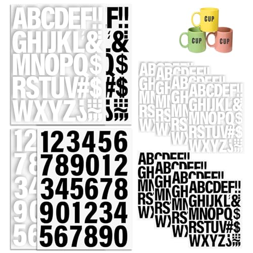 Eisen auf Vinyl Buchstaben für Kleidung, 12 schwarz und Weiß Wärmeübertragung Aufkleber, Numerische und Alphabet Heat Transfer Druck Set, Buchstaben Sticker, für DIY T Shirts, Hüte Eisen auf Vinyl Buchstaben für Kleidung, 12 schwarz und Weiß Wärmeübertragung Aufkleber, Numerische und Alphabet Heat Transfer Druck Set, Buchstaben Sticker, für DIY T Shirts, Hüte von YUNXCNA