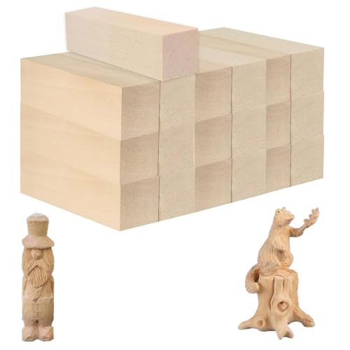 Schnitzholz, 20 Stück Lindenholz Holzblöcke zum Schnitzen, 10 x 2,5 x 2,5cm Schnitzen Holzblöcke Unbehandelt, Holzblöcke für Handwerk, für Handwerkliches Schnitzen, Basteln, Modellbau Schnitzholz, 20 Stück Lindenholz Holzblöcke zum Schnitzen, 10 x 2,5 x 2,5cm Schnitzen Holzblöcke Unbehandelt, Holzblöcke für Handwerk, für Handwerkliches Schnitzen, Basteln, Modellbau von YUNXCNA