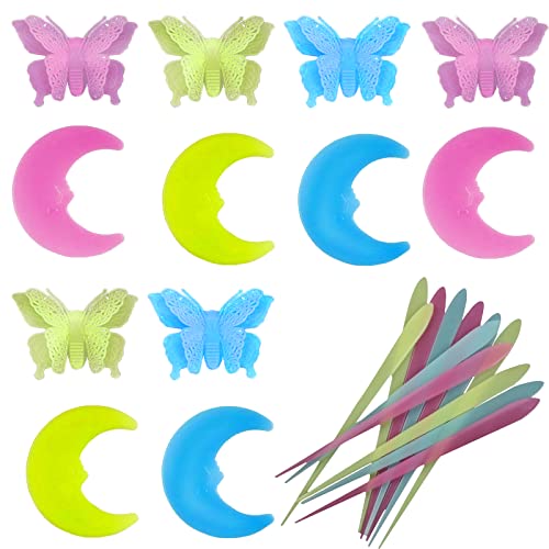 Leuchtsticker Wandtattoo Set YUNYAN 24 Stück Meteor Mond Schmetterling Leuchtend Aufkleber Wandsticker Selbstklebend wandtattoo leuchtend Wanddeko Fluoreszierend Aufkleber für Kinderzimmer Leuchtsticker Wandtattoo Set YUNYAN 24 Stück Meteor Mond Schmetterling Leuchtend Aufkleber Wandsticker Selbstklebend wandtattoo leuchtend Wanddeko Fluoreszierend Aufkleber für Kinderzimmer von YUNYAN