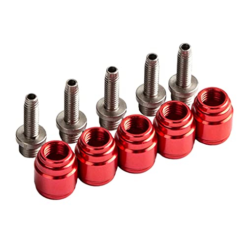 YUOIUX 10 Stück Hydraulische Scheibenbremsenölnadel für Kopfanzug, Ersatz für Kopfölnadeln YUOIUX 10 Stück Hydraulische Scheibenbremsenölnadel für Kopfanzug, Ersatz für Kopfölnadeln von YUOIUX