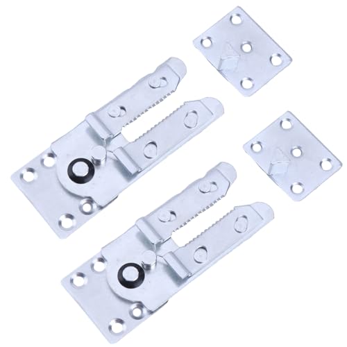 YUOIUX 2 Stück/Set Sofa Kombination Verriegelungen Scharnier Verstellbare Gelenkverbinder & Stabile Möbelbeschläge 3 Arten von YUOIUX