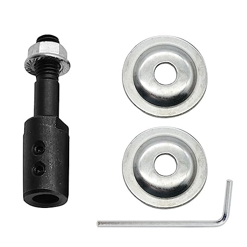 YUOIUX 5/6/8/10/12/14/16 mm Spindeladapter für Poliermaschinen-Zubehör, Schaftschleifer, Schleifscheibe, Verbindungsstange von YUOIUX