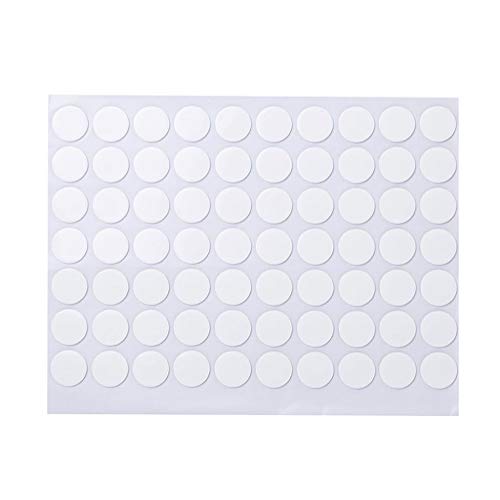 YUOIUX 70 Stück doppelseitiges Klebeband, wasserdicht, selbstklebend, fixiert, Heimbedarf, unsichtbarer Ballon-Gel-Pad für Zuhause, Büro von YUOIUX