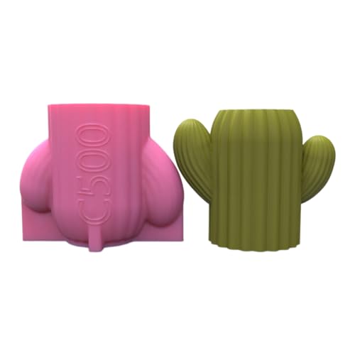 YUOIUX Blumentopf-Form, Kaktusform, Stifthalter, Silikonformen, Tischdekoration, Gipsherstellung, Werkzeug, Sukkulenten, Pflanzgefäß, einfach zu verwenden YUOIUX Blumentopf-Form, Kaktusform, Stifthalter, Silikonformen, Tischdekoration, Gipsherstellung, Werkzeug, Sukkulenten, Pflanzgefäß, einfach zu verwenden von YUOIUX