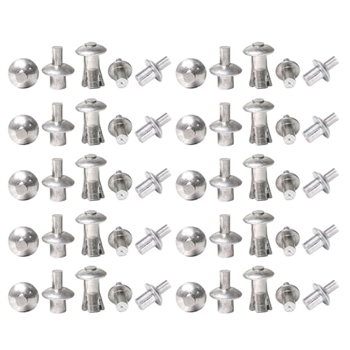 YUOIUX Einfach zu bedienende Aluminium-Nieten, Spreiznieten, einfache Installation für Heimprojekte YUOIUX Einfach zu bedienende Aluminium-Nieten, Spreiznieten, einfache Installation für Heimprojekte von YUOIUX