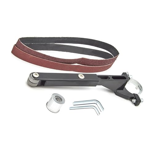 YUOIUX Elektrischer Bandschleifer, Riemenbefestigung, Winkelschleifer, modifizierter Sandband, Maschine, Rohrband, Polierband YUOIUX Elektrischer Bandschleifer, Riemenbefestigung, Winkelschleifer, modifizierter Sandband, Maschine, Rohrband, Polierband von YUOIUX
