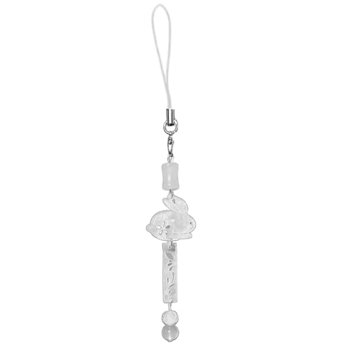 YUOIUX Handykette Telefonkette Einzigartiger Schlüsselanhänger Phone Charm Phone Anhänger Strap Acryl für Studenten und Berufstätige von YUOIUX