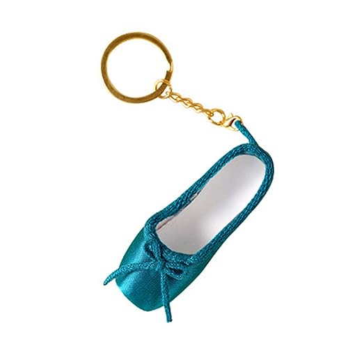 YUOIUX Schlüsselanhänger, Stoff, Ballettschuhe, Schlüsselanhänger, Spitzenschuhe, handgefertigt, Spitzenschuh, Anhänger, Taschenanhänger für Tanzliebhaber YUOIUX Schlüsselanhänger, Stoff, Ballettschuhe, Schlüsselanhänger, Spitzenschuhe, handgefertigt, Spitzenschuh, Anhänger, Taschenanhänger für Tanzliebhaber von YUOIUX