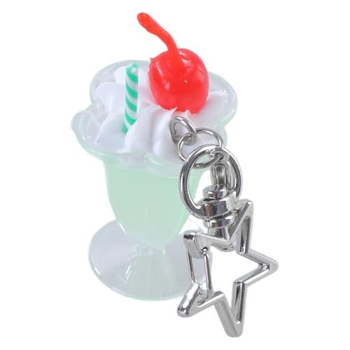 YUOIUX Schlüsselanhänger, cremefarben, praktischer Taschenanhänger, Schultasche, hängende Dekoration, modisches Autoschlüssel-Ornament YUOIUX Schlüsselanhänger, cremefarben, praktischer Taschenanhänger, Schultasche, hängende Dekoration, modisches Autoschlüssel-Ornament von YUOIUX