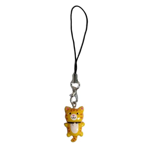 YUOIUX Schöner Katzen-Anhänger, Handykette, Kätzchen-Charm, Schlüsselanhänger, Handy-Schlüsselband, Acryl-Schlüsselanhänger, Tasche, Ornament, Schmuck YUOIUX Schöner Katzen-Anhänger, Handykette, Kätzchen-Charm, Schlüsselanhänger, Handy-Schlüsselband, Acryl-Schlüsselanhänger, Tasche, Ornament, Schmuck von YUOIUX
