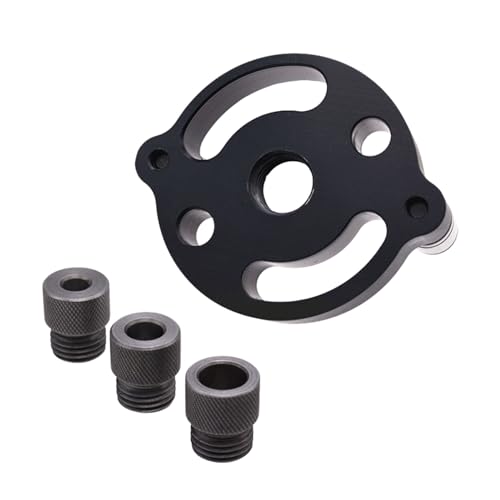YUOIUX Selbstzentrierende Dübelvorrichtung, selbstzentrierende Dübelvorrichtung, Handbohrerführung für gerade Löcher, Locher 6/8/10 mm von YUOIUX