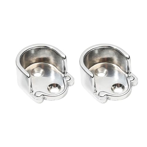 YUOIUX Set mit 2 Schrankstangenhalterungen, Möbelbeschläge, Schrankstangenendstütze, Basisstangenhalter für Kleidung YUOIUX Set mit 2 Schrankstangenhalterungen, Möbelbeschläge, Schrankstangenendstütze, Basisstangenhalter für Kleidung von YUOIUX
