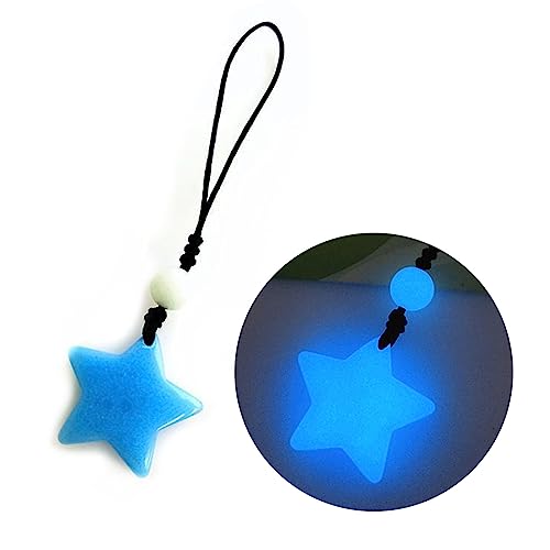 YUOIUX Stern-Schlüsselanhänger, modischer Handtaschen-Anhänger, Uni, Schlüsselanhänger, Zubehör, Tasche, Ornament, Dekorationen YUOIUX Stern-Schlüsselanhänger, modischer Handtaschen-Anhänger, Uni, Schlüsselanhänger, Zubehör, Tasche, Ornament, Dekorationen von YUOIUX